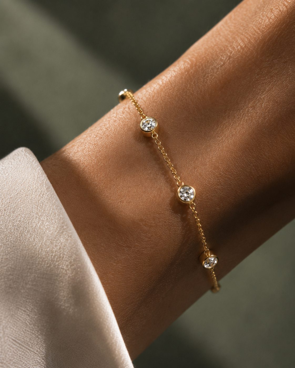 Diamond by the Yard Bracelet