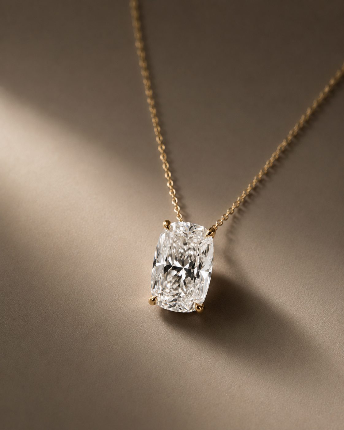 Cushion Cut Pendant